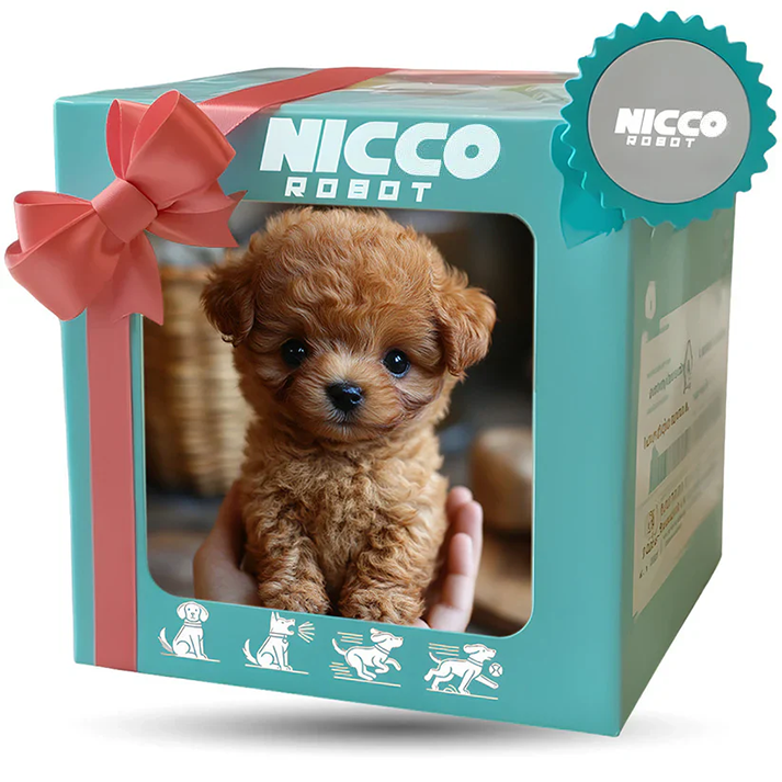 🐶🌭My Realistic Robot Puppy – Interactive Talking Pet Dog with Voice Control, Tricks & LED Eyes