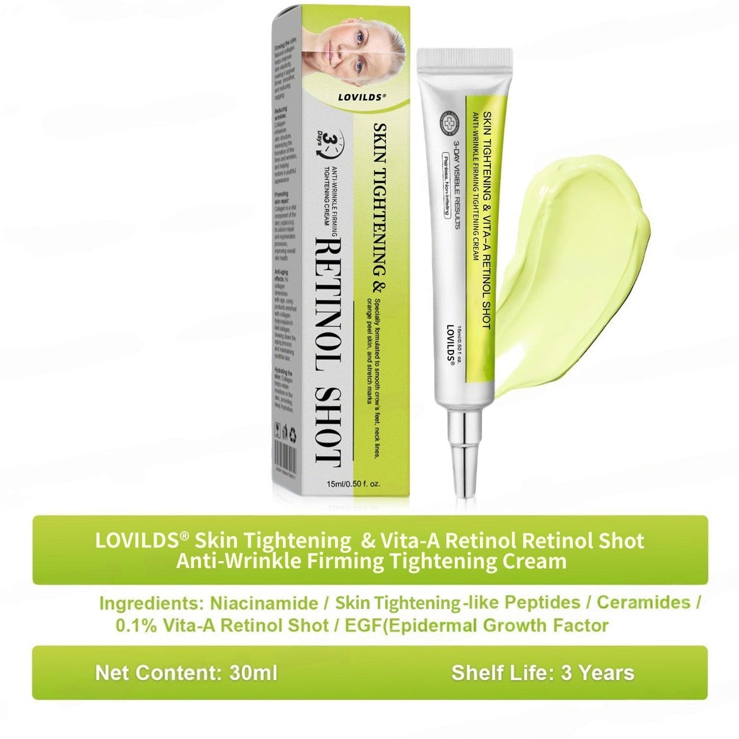 Struggling With Sagging Skin? This Vitamin A Retinol Shot Delivers Visible Firming Results - Last Day Promotion 70% OFF